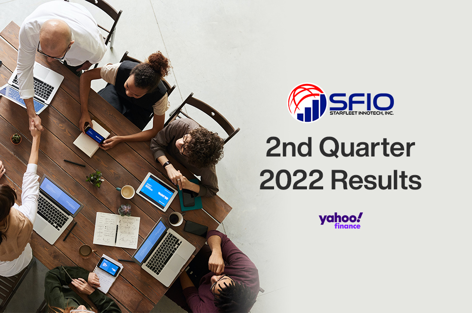 Starfleet Innotech Reports Second Quarter 2022 Results